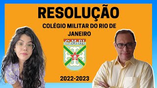 Resolução CMRJ Colégio Militar RJ 20222023 [upl. by Racklin]