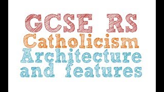 GCSE RE Catholic Christianity  Church Architecture  By MrMcMillanREvis [upl. by Leterg]