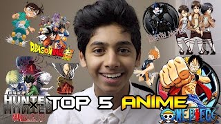 Top 5 best Animies l  أفضل خمسة أنميات لازم تشوفها [upl. by Elden625]