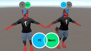 How to make your VRChat avatar crossplatform with VRCQuestTools [upl. by Aicsile]