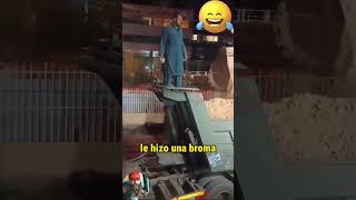 Broma de maquinista a camionero casi sale mal trucks trailers camioneros camiones camion [upl. by Cahilly]