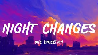 One Direction  Night Changes LyricsLetra [upl. by Graniah]