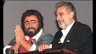 PucciniTosca Act 3Luciano Pavarotti Placido Domingo 2000 RomeFHD [upl. by Eelyrehc]