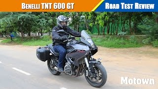 Benelli TNT 600GT  Road Test Review  Motown India [upl. by Peacock]