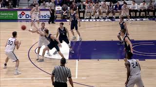 Winona State University Mens Basketball vs Augustana Highlights Dec 7 2018 [upl. by Kassel313]