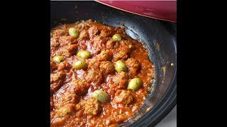 Marokkaanse gehaktballetjes in tomatensaus  kefta [upl. by Liss270]