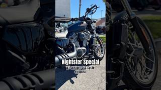 HarleyDavidson Nightster Special  SSCycleInc custom exhaust Custom Harley [upl. by Malory]