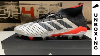 adidas Predator 191 FGAG 302 Redirect  Silver MetallicCore BlackRed [upl. by Atinahs512]