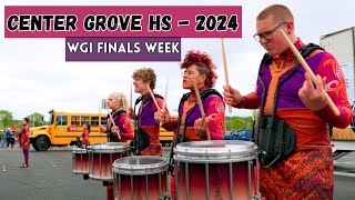 Center Grove HS 2024  WGI Finals Week [upl. by Eylrac301]