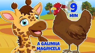 A Galinha magricela  Giramille 9 min  Desenho Animado Musical [upl. by Lamej]