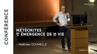 Météorites et émergence de la vie [upl. by Aicilaana]