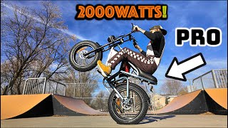 2024 HappyRun G60 Pro Full Send Review The Fastest 48 Volt Moped Electric bike [upl. by Nnaeinahpets]