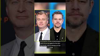 Christopher Nolan’s Next Movie REVEALED 🎬 Matt Damon Returns 🍿🔥 [upl. by Dagley244]