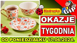 𝐁𝐈𝐄𝐃𝐑𝐎𝐍𝐊𝐀 🐞 Gazetka Promocyjna od Poniedziałku 17062024  Okazje Tygodnia [upl. by Friederike]