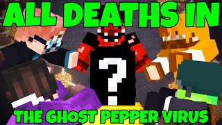 All Deaths in The Ghost Pepper Virus  A Minecraft Horror Film [upl. by Collis]