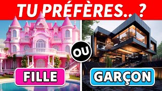 Tu préfères 👧👦 Fille VS Garçon 2 [upl. by Eem]