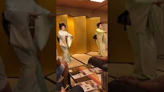 Geisha Games amp Dancers Real Geishas Dancing in Kimonos playing Japanese Games Japan Travel Vlog [upl. by Arlena]