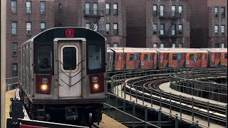 ⁴ᴷ⁶⁰ NYC  R142 New York Lottery Ad Wrap Action on the 4 Train [upl. by Abagael]