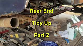 91 F250 4x4 73 IDI Rear End Tidy Up CaddyPlaysCaddyMan [upl. by Elahcim]