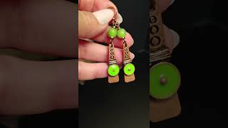 Long dangle earrings shortsvideo shortvideo shots earrings earringsdesign bohoearrings [upl. by Honor]