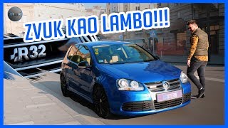 GOLF 5 R32  ZVUK KAO LAMBO [upl. by Aurelie994]