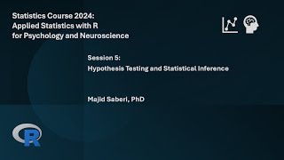 Session 5 Hypothesis Testing and Statistical Inference [upl. by Eveneg150]