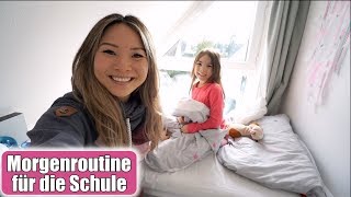 Claras Morgenroutine für die Schule 🎒 Im neuen Kinderzimmer  Morgenmensch vs Muffel  Mamiseelen [upl. by Jakoba]