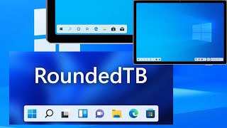 Round amp Translucent taskbar in Windows 10 amp 11 FREE in HINDI  Win Customization  Death Code [upl. by Assirim873]