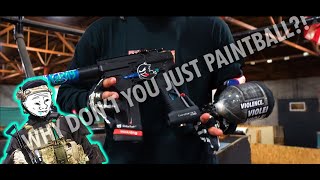 Building a Paintball Marker for Airsoft  Eurotactics Grip [upl. by Bronk63]