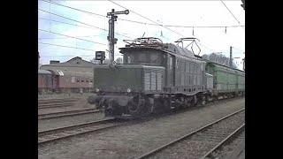 Das Deutsche Krokodil E94 192 beim Rangieren in Nördlingen [upl. by Rehpotsirh528]