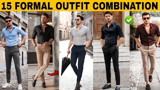 Trending Formal Outfits 2024। Best Shirt Pant combination। Fashion trends 2024। [upl. by Notrab]