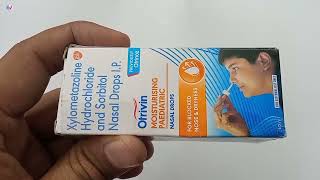 Otrivin Moisturising Paediatric Nasal Drops  xylometazoline Hydrochloride and Sorbitol Nasal drops [upl. by Cahilly673]