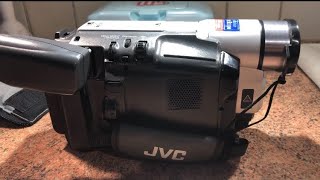 Test de Lecture de L’enregistrement VHSC Camescope JVC vintageGR SXM48EG [upl. by Vincentia]