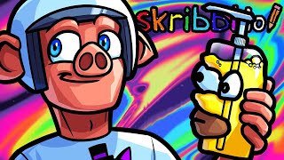 Skribblio Funny Moments  Sarks First Skribblio Game [upl. by Rosen]