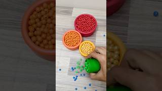 Colorful Sorting Beads Asmr Reverse Video shorts [upl. by Anile]