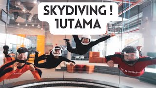 Indoor SKYDIVING in Kuala lampur  Windlab  1 Utama Mall [upl. by Gonick743]