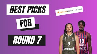 BasketNews Euroleague Fantasy  Values That Grow in Round 7 [upl. by Jourdain21]