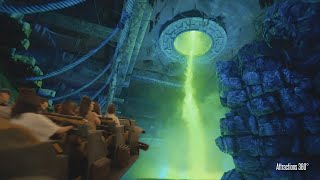 TORNADO Indiana Jones Dark Ride  SCARIER than Disneylands Indiana Jones Ride  Tokyo DisneySea [upl. by Milano]