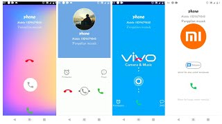 LENOVO amp COOLPAD amp VIVO Y90 amp XIAOMI A2 ¦ INCOMING CALL [upl. by Rachel570]