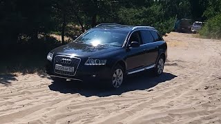 audi a6 c6 allroad tdi rides on the sand 2021 [upl. by Gerhardine]