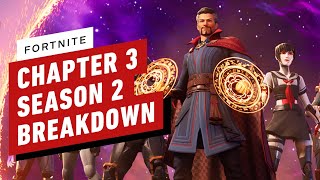 Fortnite Chapter 3 Season 2  All Gameplay and Map Changes Explained [upl. by Monah]