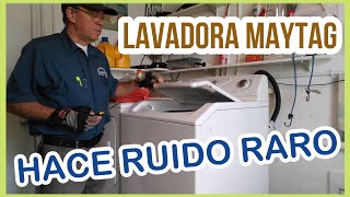 LAVADORA MAYTAG hace RUIDO al CENTRIFUGAR 👈👉 LAVADORA MAYTAG hace RUIDO al EXPRIMIR [upl. by Tatianna]