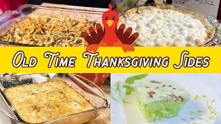 Easy Delicious Thanksgiving Side Dishes  Four Classic Old Time Holiday Favorite Recipes 🦃 [upl. by Herzen]