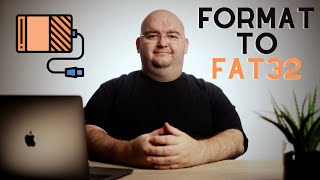 How To FORMAT EXTERNAL DRIVE TO FAT32 [upl. by Mcdonald]