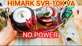 REPAIR AVR HIMARK SVR10K AV NA WALANG POWER [upl. by Riha]