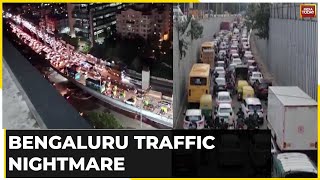 Why Is Bengaluru Traffic So Bad  5 Hours To Drive 20km In Bengaluru [upl. by Elrak]