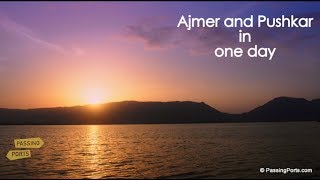 Ajmer and Pushkar in One Day [upl. by Kinzer]