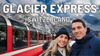 We Took Switzerlands Most Scenic Luxurious amp expensive Train to St Moritz  VLOG [upl. by Yarised246]