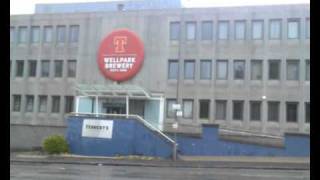 Tennents Brewery on Duke Street in Glasgow Scotland [upl. by Jez]