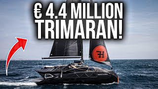 UNBELIEVABLE Trimaran Yacht Hanstaiger X1 [upl. by Namra653]